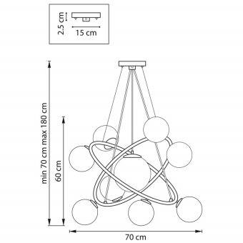 Подвесная люстра Lightstar 815397