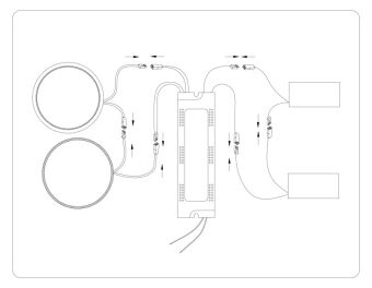 Накладной светильник Ambrella Light FL51392