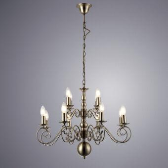 Подвесная люстра ARTE Lamp A1129LM-12AB