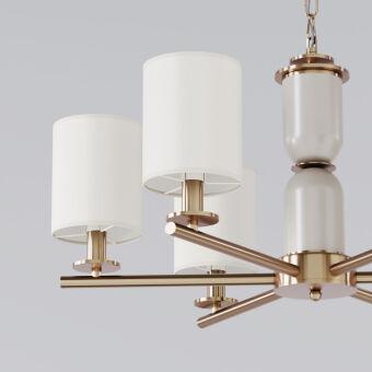 Подвесная люстра Eurosvet 60146/6 латунь