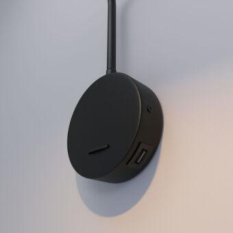 Бра Elektrostandard Stem черный 3000К (40120/LED)