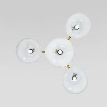 Накладная люстра Eurosvet 60161/4 латунь