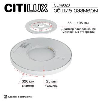 Накладной светильник Citilux CL749320