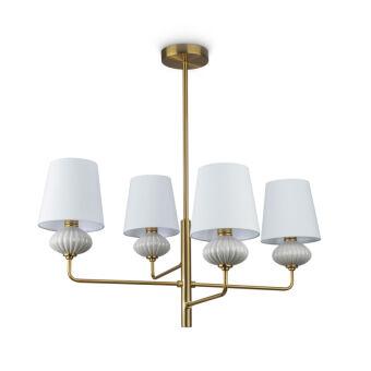 Люстра на штанге Freya FR2029PL-04BS