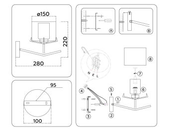 Бра Ambrella Light LH57004