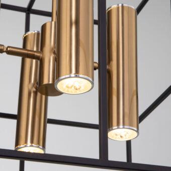 Люстра на штанге Eurosvet 70142/8 латунь