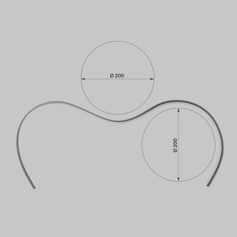 Профиль Maytoni Technical ALM-1806-S-2M