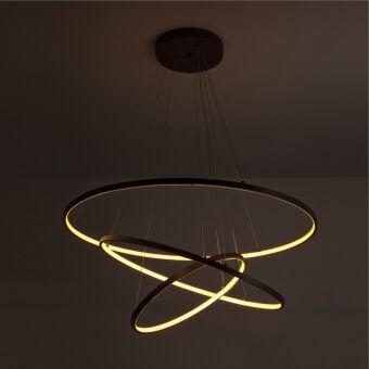 Каскадная люстра LED4U L5053-80-60-40 BR