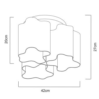 Накладная люстра ARTE Lamp A3479PL-3CC