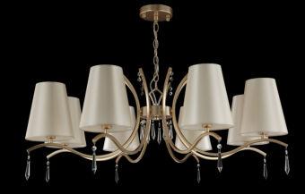 Подвесная люстра Crystal Lux RENATA SP8 GOLD