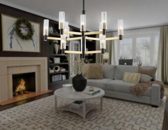 Люстра на штанге Ambrella Light LH55515