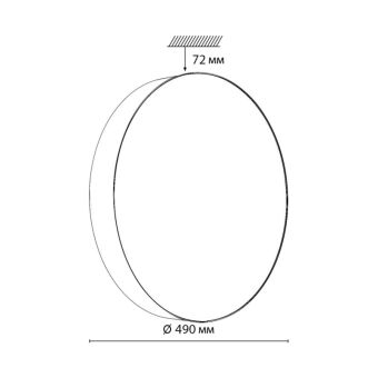 Накладной светильник Sonex 7780/ELN