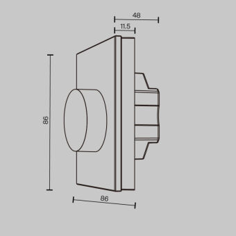 Панель управления Maytoni Technical 711024