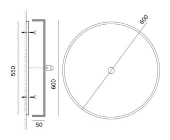Накладная люстра Fluorite FL1110-6C