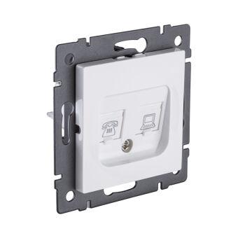 Розетка KOLLINGER REA-011WH