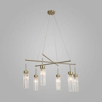 Подвесная люстра Eurosvet 60163/6 латунь
