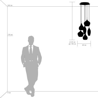 Подвесная люстра Lightstar 803063