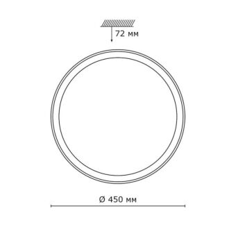 Накладной светильник Sonex 2049/DL