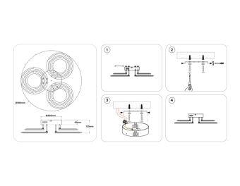 Накладная люстра Ambrella Light FA8943