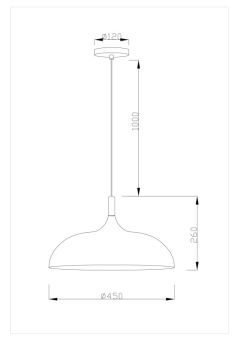 Подвесной светильник Moderli V1330-P