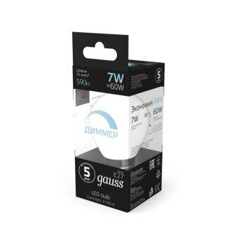 Светодиодная лампа Gauss 105102207-D