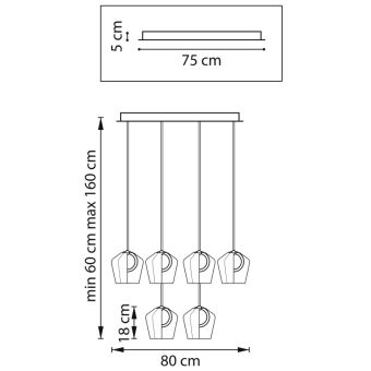 Каскадная люстра Lightstar 796329