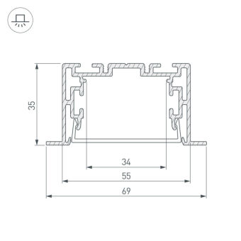Профиль Arlight 021177