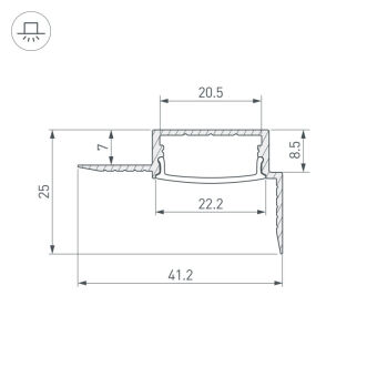 Профиль Arlight 054183