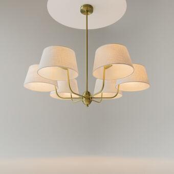 Люстра на штанге Maytoni MOD360PL-06BS