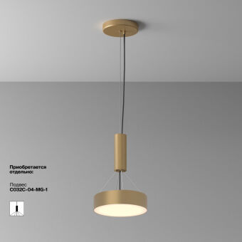 Накладной светильник Maytoni Technical C032CL-24W3K-RD-MG