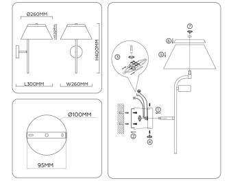 Бра Ambrella Light LH72475