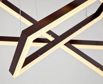 Каскадная люстра LED4U L11001-3HL BR