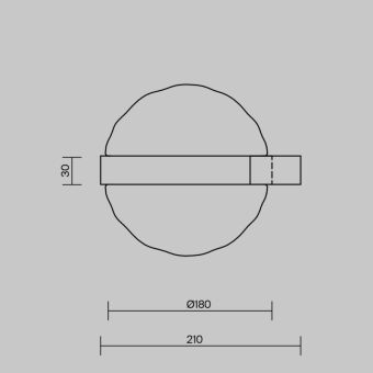 Бра Maytoni MOD379WL-L6B3K