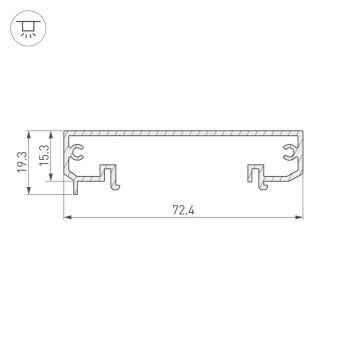 Профиль Arlight 019883