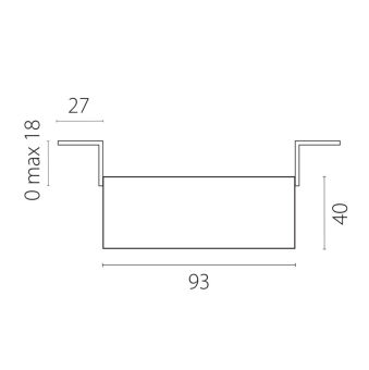 Встраиваемый светильник Lightstar G214606WMOD