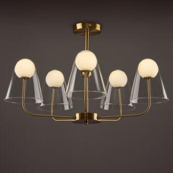 Люстра на штанге Freya FR5382PL-05BS