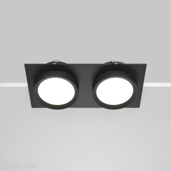 Встраиваемый светильник Maytoni Technical DL086-02-GX53-SQ-B