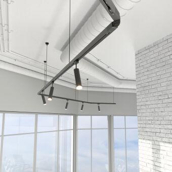 Коннектор Elektrostandard TRC-1-1-FLEX-BK / Гибкий коннектор для однофазного