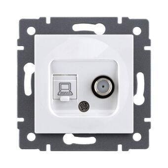 Розетка KOLLINGER REA-014WH