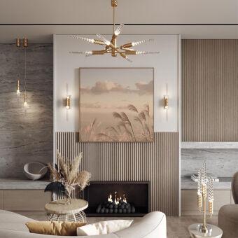 Бра Odeon Light 5449/4WL