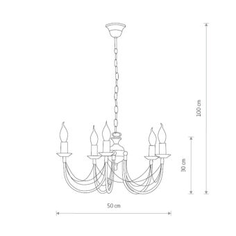 Подвесная люстра Nowodvorski 205