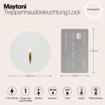 Светильник для ступеней Maytoni O014SL-L3W3K