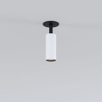 Встраиваемый светильник Elektrostandard Diffe белый/черный 8W 4200K (25039/LED)