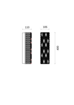 Бра Fluorite FL1051-2W