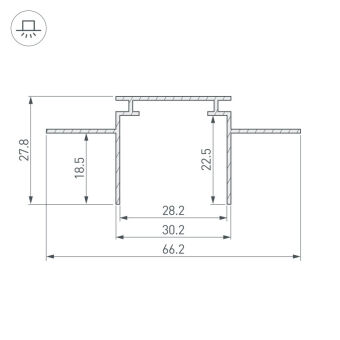 Профиль Arlight 019861