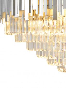 Подвесная люстра Natali Kovaltseva VERTIGO 81440/12C SILVER