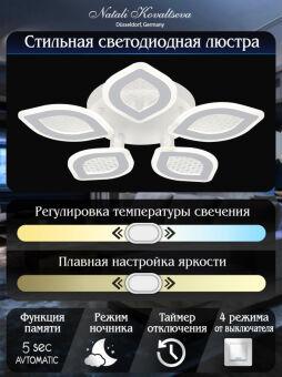 Накладная люстра Natali Kovaltseva LED LAMPS 81167
