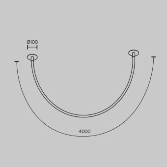Подвесной светильник Maytoni MOD146PL-L40B3K