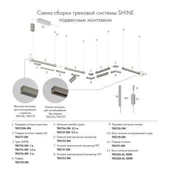 Шинопровод Denkirs TR5715-DN