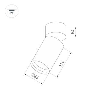 База накладная Arlight 024382(1)